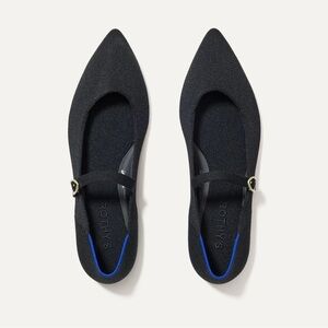 Rothy's The Point Mary Jane II Black